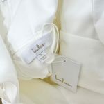 Lulus  Modern Affection White Taffeta Pleated Sleeveless Maxi Dress Wedding S NWT Photo 10