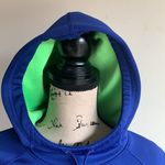 Nike  Therma Fit Royal Blue Hooded Pullover Top Photo 4