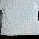 ZARA  White Black Rhinestone Rose Tee Photo 6