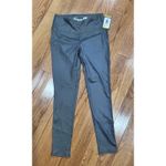 Seven 7 Ultra High Rise Sculpting Faux Leather Leggings NEW Gunmetal Gray Photo 1