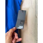 Mossimo womens crew neck cap sleeve cobalt blue skater dress NWT XS Photo 5