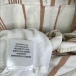 Modcloth Sweet Surprise Faux Wrap Cream and Tan Striped Mini Dress Size 12 Photo 11