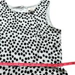 Loft Petites black polka dot dress size PL Midi Fit and Flare Classic Mod Chic Photo 9