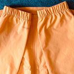 Lululemon Athletica Orange Raincoat with Hood and Water-Resistant Fabric Photo 13