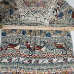 Energe Blouse Women Small Lace Floral Paisley Boho Festival Eclectic Cottagecore Photo 8