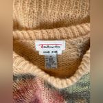Talbots Vintage  Hand Knit Monair Floral Sweater, Size Medium Photo 1