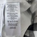 Loft Black & White Gingham Button V-Neck Dress Size 00 NWT Photo 7