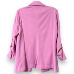 White Birch  women's size small pink women's blazer roll tab sleeves lightweight Photo 9