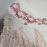 LC Lauren Conrad  fuzzy fair isle sweater size medium Photo 2