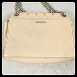 Rebecca Minkoff  Leather Studded Quilted Shoulder Bag Affair Tan‎ Chain Strap Photo 5
