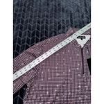 Bad Birdie Golf Crop Top Womens Multi UV Throwing Darts Polka Dot 1/4 Zip Sz L Size L Photo 6