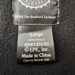 The Bradford Exchange Elvis Presley Black Fleece Zip Up Jacket Women's Large Photo 6