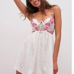 For Love & Lemons Festival Floral Slip Dress in White Multi Size XX-Small NWT Photo 0