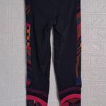 Farm Rio Women's Abstract Leggings, Abstract Patches, Black Print, S Photo 10