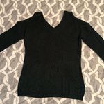 Ambiance Apparel  Cold Shoulder Cable Knit Sweater Photo 2