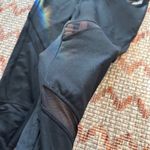 Avia  | Women's Black Athletic Mesh Insert Leggings, M Photo 3