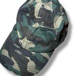 Kbethos Vintage Hat Cap Camo Distressed Green Adjustable Womens Photo 1
