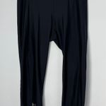 Under Armour Capri Pants Womens M Black Heatgear Leggings Compression Athletic Sporty Photo 0