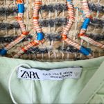 ZARA  Ruffle Neck Midi Dress Photo 5