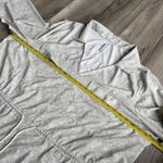 Athleta 2X Zuma Print Shirt Dress Long Sleeves Viper Gray Green Lightweight Photo 4