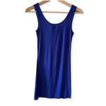 Olivaceous  Long Fitted Navy Women’s Tank Top SZ M Photo 1