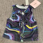 Urban Outfitters NGOrder Keyhole Tie Top NWT Size S Photo 4