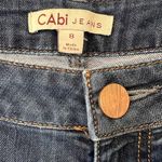 CAbi Dark Blue Mid Rise Jeans Women’s Size 8 Photo 2