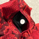 Lululemon Wunder Under Pant High Rise 24” Size 6 Ziggy Snake Red Tide Cranberry Photo 4