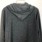 Reebok  Lace Up Gray Hoodie Size Large Photo 3