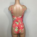 AQUA New. coral floral swimsuit. Retails $98 Photo 4