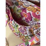 Vera Bradley Pink Floral Clementine Tote Bag Purse Vibrant Travel Beach Shop Photo 2