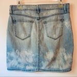 a.n.a Bleached Denim Mini Skirt Photo 1