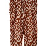 Haute Hippie Wide Leg Pants & Top Set Decorative Tassel Drawstring 100% Cotton Photo 4
