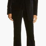 frame denim NWT Frame Sheen Noir Mini Boot Velvet Trousers Size 2 Photo 0