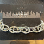 Nicole Miller  Silver and stretch Chain Bracelet Photo 0