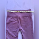 Everlane Leggings Womens M/L Lilac Purple Seamless Ribbed Lounge yoga gym Photo 7