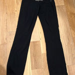 Lululemon Women’s Instructor Pant Black with Belt Size estimate 8 y2k vintage Photo 0