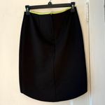 H&M Black Scuba Mini Asymmetrical Pencil Skirt Size 8 Photo 1