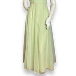 Vintage 50s Formal Dress‎ Prom Strapless Pale Green Elegant Hollywood Glamorous Size XXS Photo 3
