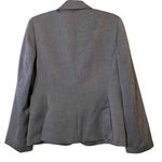 Anne Klein 2 Suits Womens Heathered Gray Stitched Edging Blazer Jacket Size 10 Photo 10