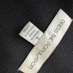 Dress the Population  Black V Neck Sleeveless Sheath Mini Dress Size S Photo 6