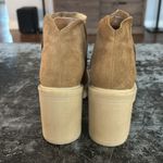 Dolce Vita Tan Suede Cashe H2O Lug Sole Ankle Boot Size 7.5 Photo 4