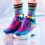 Jeffrey Campbell Lo Fi 2 Glitter Sneakers Photo 0
