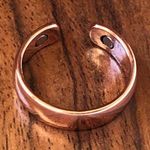 Pure Copper Ring Magnetic Energy Cuff Ring Photo 0
