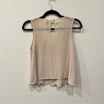 Paper Crane  Bohemian Roaring 20s Glam Neutral Beaded Tank Size XS Dainty Photo 2