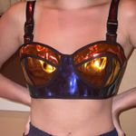 Dolls Kill Reflective Rave Bra Photo 0