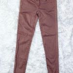 American Eagle Super Stretch Dusty Rose Pink Sateen Skinny Jegging 4 Regular Photo 3