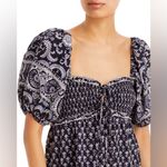 468 NEW Sea NY Black Jasper Paisley Print Midi Dress Size Medium Color Black Photo 10