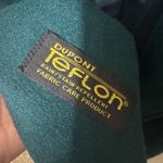 Vintage Portrait 100% Wool Coat Forest Green Sz 14 Petite Long belted FLAWS Photo 6