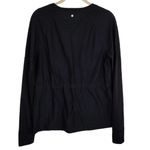 Fabletics Lana Black Cinched Waist Long Sleeve Photo 5